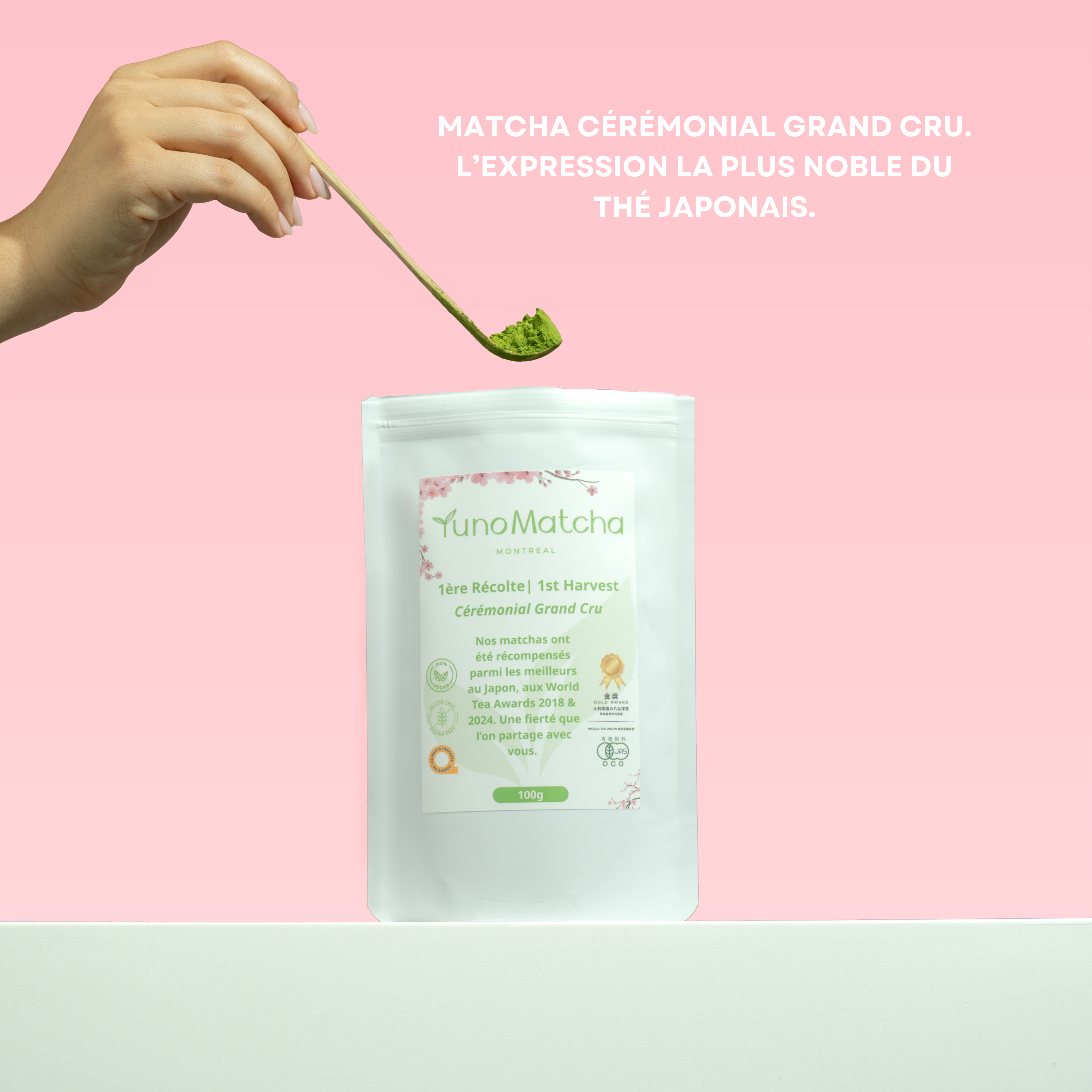 Matcha Cérémonial Grand Cru (1re Récolte- 1st Harvest)