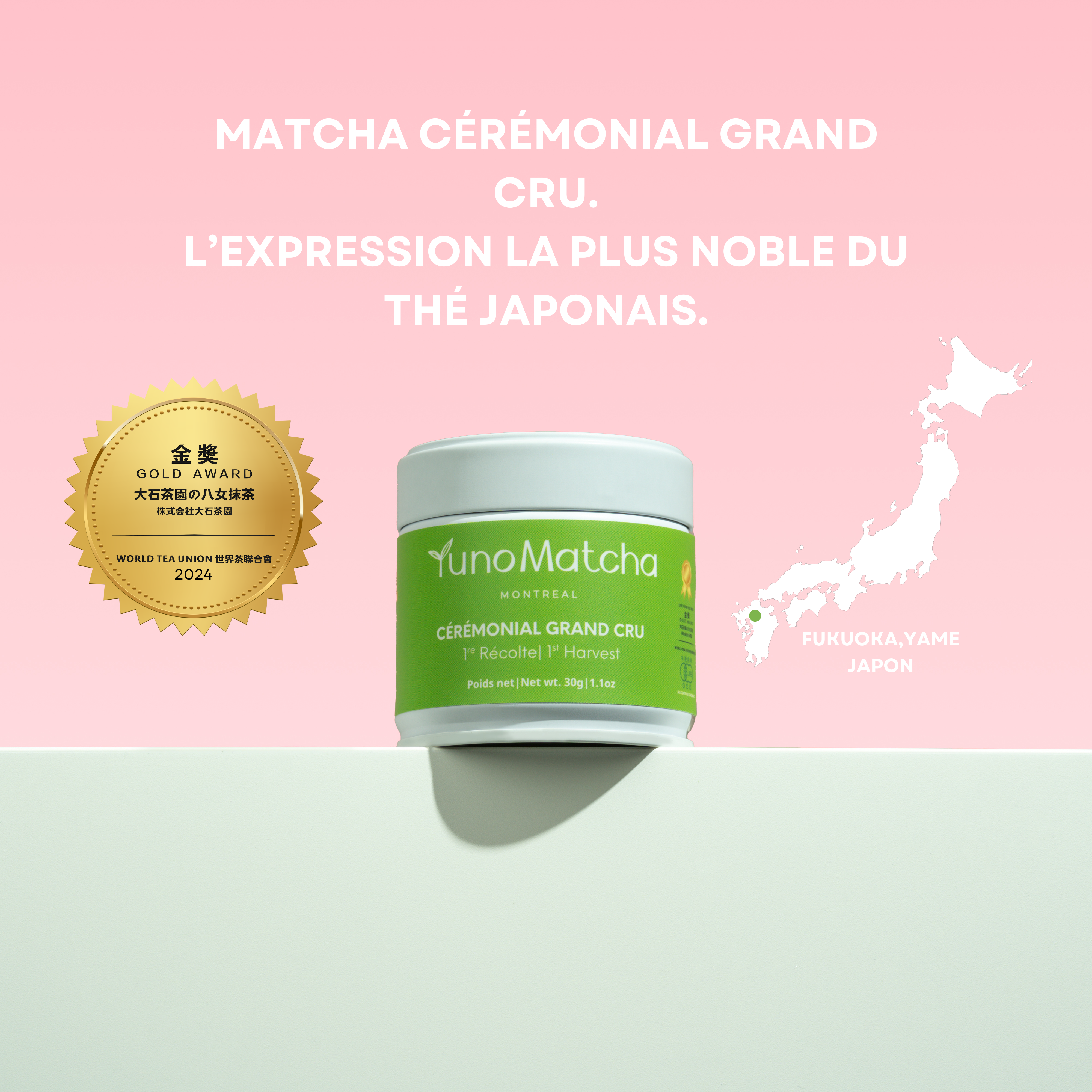 Matcha Cérémonial Grand Cru (1re Récolte- 1st Harvest)