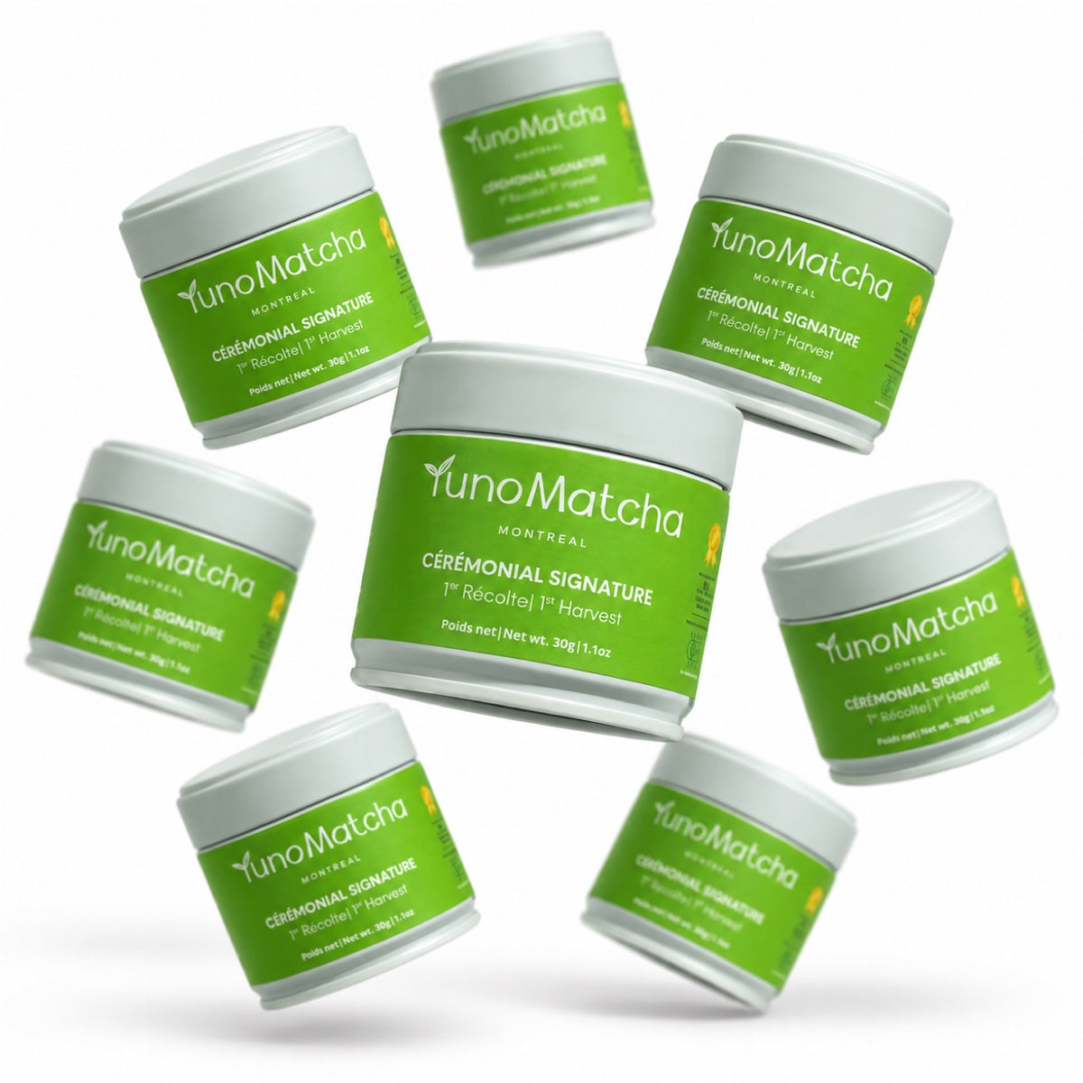 Boîtes de Matcha Cérémonial Signature 30 g